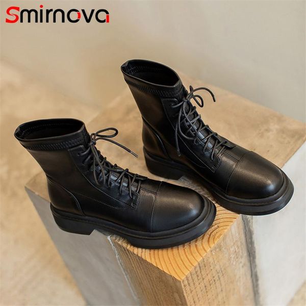 boots smirnova 2021 arrive women ankle low heel casual shoes lace up fashion autumn winter stretch, Black
boots smirnova 2021 arrive women ankle low heel casual shoes lace up fashion autumn winter stretch, Black