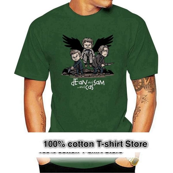 men's t-shirts supernatural men women t shirt dean winchester sam castiel tee 2021 fashion brand crew neck shirts, White;black
men's t-shirts supernatural men women t shirt dean winchester sam castiel tee 2021 fashion brand crew neck shirts, White;black