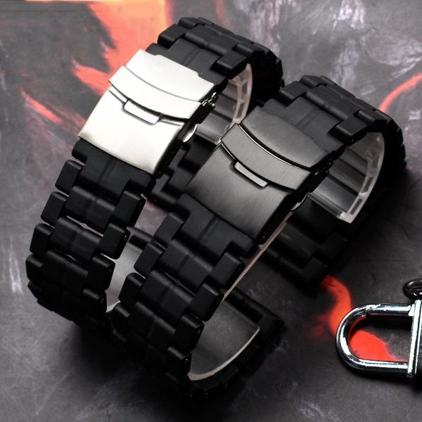 watch bands 23mm plastic steel watchband strap light band for sport mans watches accessories 3051 bracelet watchbands, Black;brown
watch bands 23mm plastic steel watchband strap light band for sport mans watches accessories 3051 bracelet watchbands, Black;brown