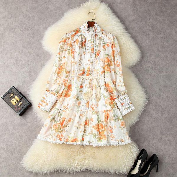 casual dresses french autumn 2021 women's dress retro court style printed loose meat cover lotus leaf stand collar western, Black;gray
casual dresses french autumn 2021 women's dress retro court style printed loose meat cover lotus leaf stand collar western, Black;gray