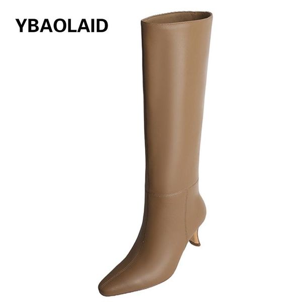 boots 2021 cow leather pointed toe thick heel high female mature black handsome fashion high-tube knee-length
boots 2021 cow leather pointed toe thick heel high female mature black handsome fashion high-tube knee-length