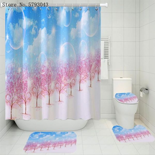 3/4 pieces beautiful landscape shower curtains sets scenery carpet toilet 3d print for bathroom waterproof colorful set
3/4 pieces beautiful landscape shower curtains sets scenery carpet toilet 3d print for bathroom waterproof colorful set