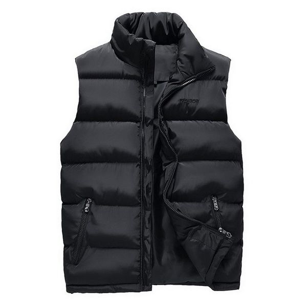 men's vests nice men winter sleeveless jacket and coats mens warm thick down vest 5xl 7xl padded waistcoat gilet homme male, Black;white
men's vests nice men winter sleeveless jacket and coats mens warm thick down vest 5xl 7xl padded waistcoat gilet homme male, Black;white