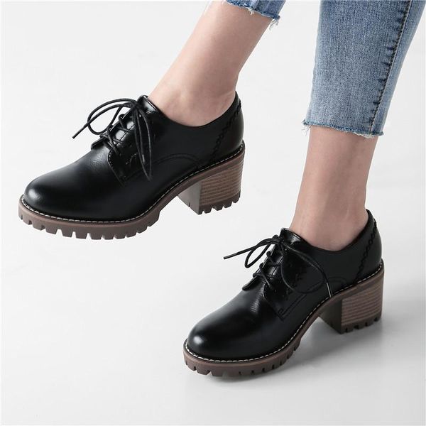 dress shoes ymechic lady's punk black apricot lace up block chunky high heels gladiator pumps casual womens brogue oxford autumn 2021
dress shoes ymechic lady's punk black apricot lace up block chunky high heels gladiator pumps casual womens brogue oxford autumn 2021
