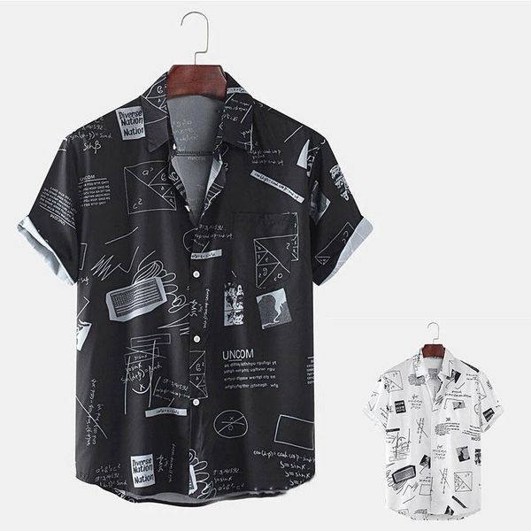 men summer shirts short sleeve blouse beach bohemia shirt print casual male thin loose t-shirt party fashion men's, White;black
men summer shirts short sleeve blouse beach bohemia shirt print casual male thin loose t-shirt party fashion men's, White;black