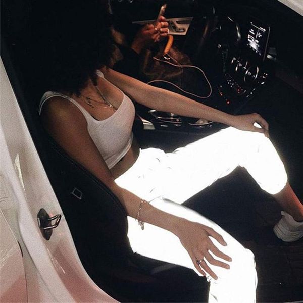 women's pants & capris luminous solid color women elastic cargo long autumn stretch trousers high waist 2021 streetwear for, Black;white
women's pants & capris luminous solid color women elastic cargo long autumn stretch trousers high waist 2021 streetwear for, Black;white