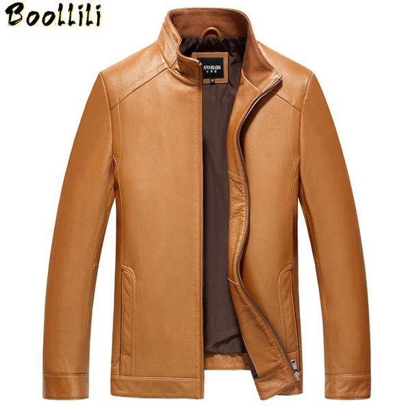 men's leather & faux boollili genuine jacket men spring autumn real cow coat blouson cuir homme, Black
men's leather & faux boollili genuine jacket men spring autumn real cow coat blouson cuir homme, Black