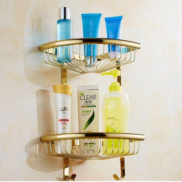 bathroom shelves corner shelf slid brass shower holder rack wall-mounted basket accessories
bathroom shelves corner shelf slid brass shower holder rack wall-mounted basket accessories