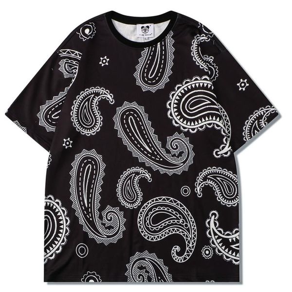 men's t-shirts mens bandana paisley print t shirt short sleeve shirts 2021 summer oversized t-shirt o-neck loose black white tee, White;black
men's t-shirts mens bandana paisley print t shirt short sleeve shirts 2021 summer oversized t-shirt o-neck loose black white tee, White;black