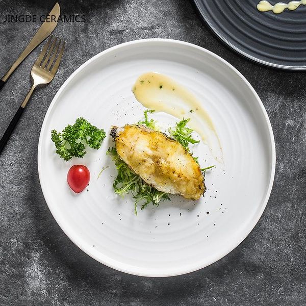 1pc nordic solid color ceramic round plate dish western plates cake steak dishes serving tray restaurant kitchen tableware &
1pc nordic solid color ceramic round plate dish western plates cake steak dishes serving tray restaurant kitchen tableware &
