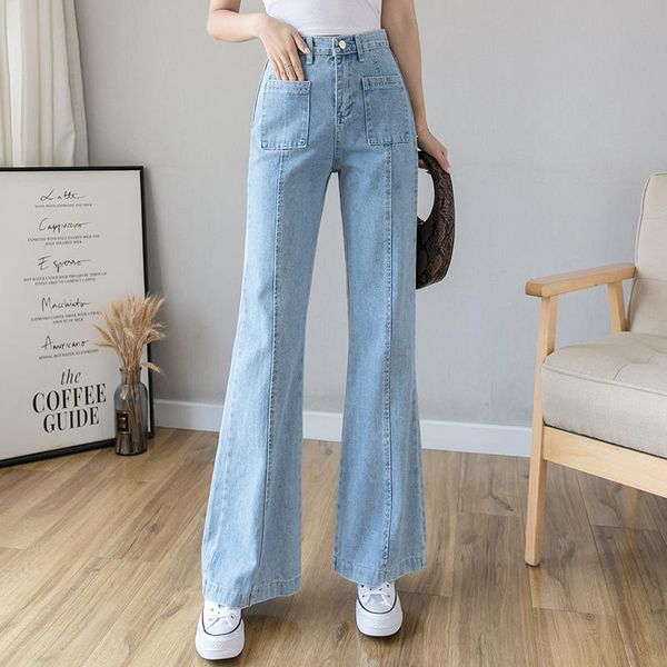 women's jeans for women vintage washed loose high waist multi-pocket trousers casual cotton fashion wide leg pants, Blue
women's jeans for women vintage washed loose high waist multi-pocket trousers casual cotton fashion wide leg pants, Blue