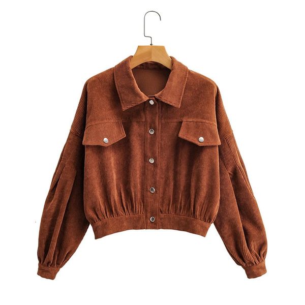 women's trench coats women casual brown corduroy autumn short jacket female fashion single breasted long lantern sleeve loose outw, Tan;black
women's trench coats women casual brown corduroy autumn short jacket female fashion single breasted long lantern sleeve loose outw, Tan;black