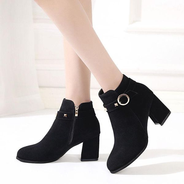 boots women ankle drop winter high heels nude platform ladies pumps shoes zapatos de mujer, Black
boots women ankle drop winter high heels nude platform ladies pumps shoes zapatos de mujer, Black