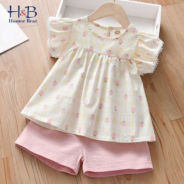 humor bear girl clothes sets 2021 new summer sleeveless fruit print shorts 2pcs casual toddler kid clothes x0902, White
humor bear girl clothes sets 2021 new summer sleeveless fruit print shorts 2pcs casual toddler kid clothes x0902, White