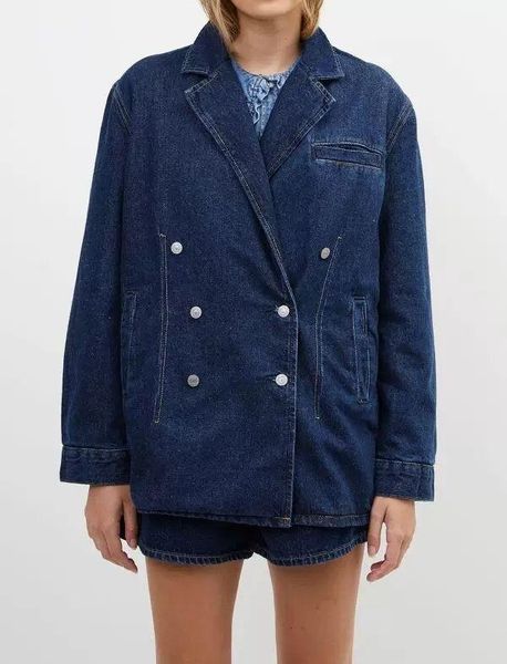 women's jackets women blue denim jacket coat 2021 autumn winter ladies double-breasted long sleeve fashion nothced outwear with pockets, Black;brown
women's jackets women blue denim jacket coat 2021 autumn winter ladies double-breasted long sleeve fashion nothced outwear with pockets, Black;brown
