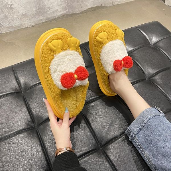 slippers 2021 vogue women house fur warm cotton shoes cute lovely cartoon indoor couple furry room slides for, Black
slippers 2021 vogue women house fur warm cotton shoes cute lovely cartoon indoor couple furry room slides for, Black
