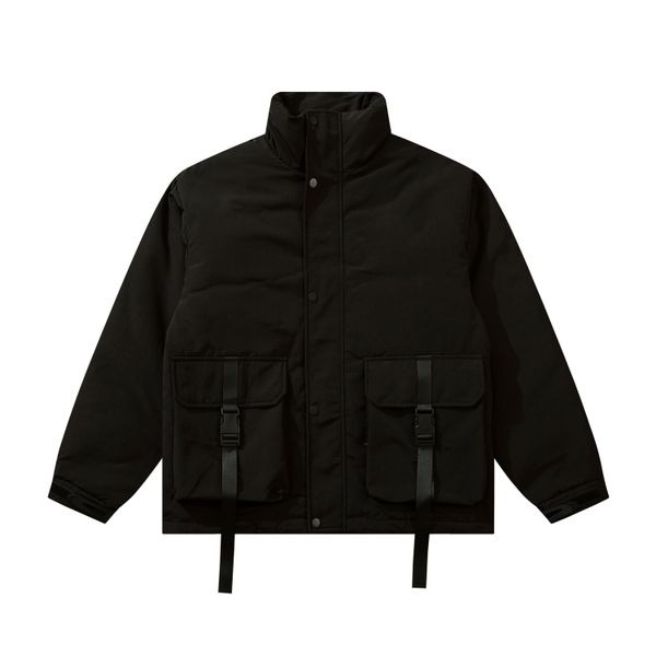 2021 winter new high-quality down jacket with stand-up collar pockets for men and women, Black;brown 
2021 winter new high-quality down jacket with stand-up collar pockets for men and women, Black;brown