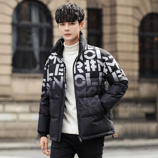 men's jackets down jacket autumn and winter thin coat 2021 trendy stand collar cotton-padded youth lightweight top, Black;brown
men's jackets down jacket autumn and winter thin coat 2021 trendy stand collar cotton-padded youth lightweight top, Black;brown