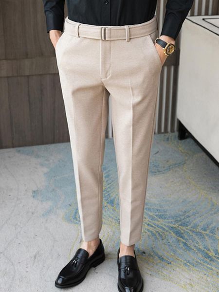 men's suits & blazers 2021 spring autumn business suit pant full length casual mens dress pants formal work trousers pantalon f, White;black
men's suits & blazers 2021 spring autumn business suit pant full length casual mens dress pants formal work trousers pantalon f, White;black