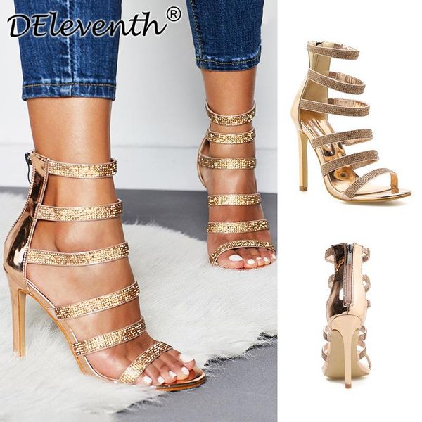 sandals transparent women round toe sequined cloth 11.5cm thin high heels slip on zip rhinestones bling shoes, Black
sandals transparent women round toe sequined cloth 11.5cm thin high heels slip on zip rhinestones bling shoes, Black