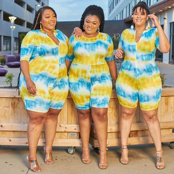 comfortable reversible wear big womens jumpsuit size xl 5xl casual tie dye printed o neck short sleeve skinny rompers, Black;white
comfortable reversible wear big womens jumpsuit size xl 5xl casual tie dye printed o neck short sleeve skinny rompers, Black;white