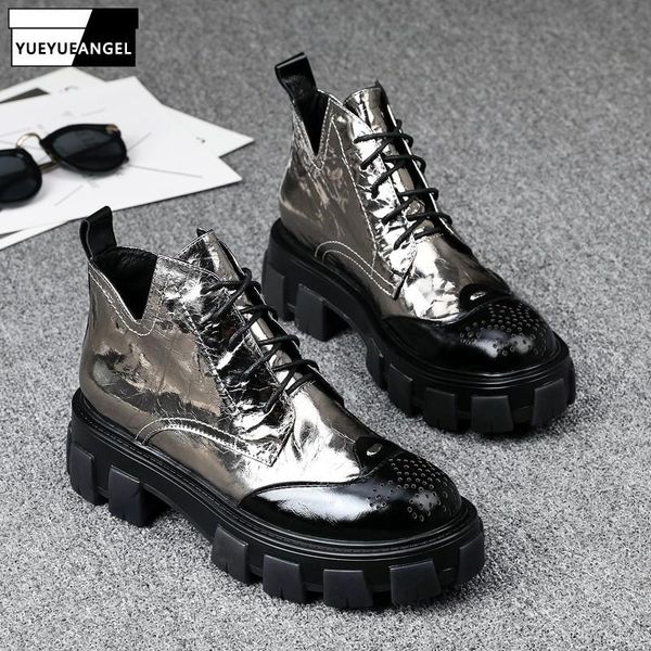 genuine leather carved short boots cowhide mixed colors womens vintage round toe lace up height increasing flat ankle boot, Black
genuine leather carved short boots cowhide mixed colors womens vintage round toe lace up height increasing flat ankle boot, Black