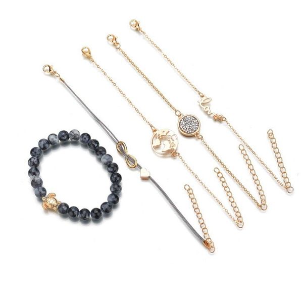 2021 bohemian tortoise charm bracelets bangles 5 pieces / set of womens world map turtles braided rope gold color bracelet jewelry gifts, Golden;silver
2021 bohemian tortoise charm bracelets bangles 5 pieces / set of womens world map turtles braided rope gold color bracelet jewelry gifts, Golden;silver
