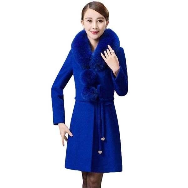 women's wool & blends plus size 5xl women woolen coat autumn winter jacket middle-aged mother clothes solid big fur collar elegant lady, Black
women's wool & blends plus size 5xl women woolen coat autumn winter jacket middle-aged mother clothes solid big fur collar elegant lady, Black