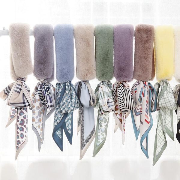 scarves ribbon all-matching printed fur collar scarf girl autumn and winter plush bow warm, Blue;gray
scarves ribbon all-matching printed fur collar scarf girl autumn and winter plush bow warm, Blue;gray