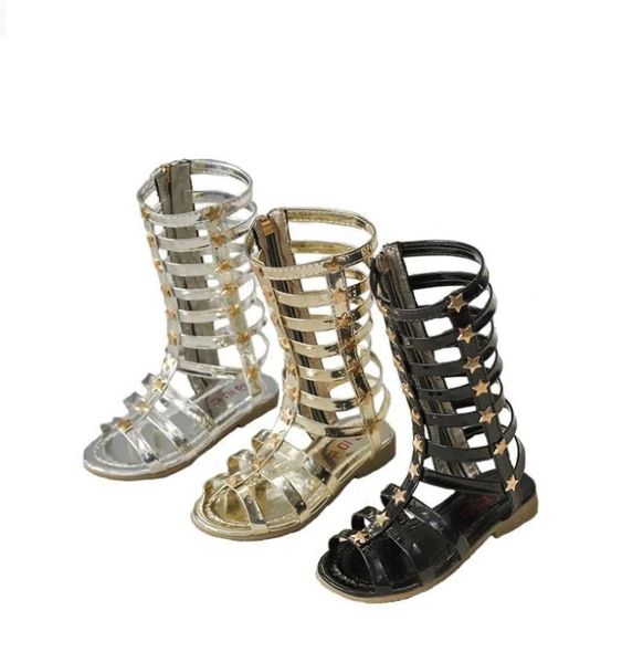 sandals girls summer kids shoes boots star gladiator flat heels princess beach children's, Black;red
sandals girls summer kids shoes boots star gladiator flat heels princess beach children's, Black;red