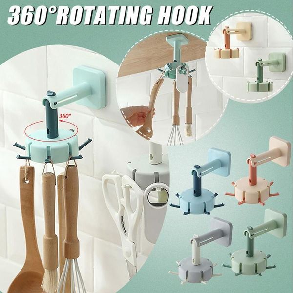 hooks & rails spoon rack self-adhesive kitchen organizer 360° rotating storage hook coat hanger racks seamless
hooks & rails spoon rack self-adhesive kitchen organizer 360° rotating storage hook coat hanger racks seamless