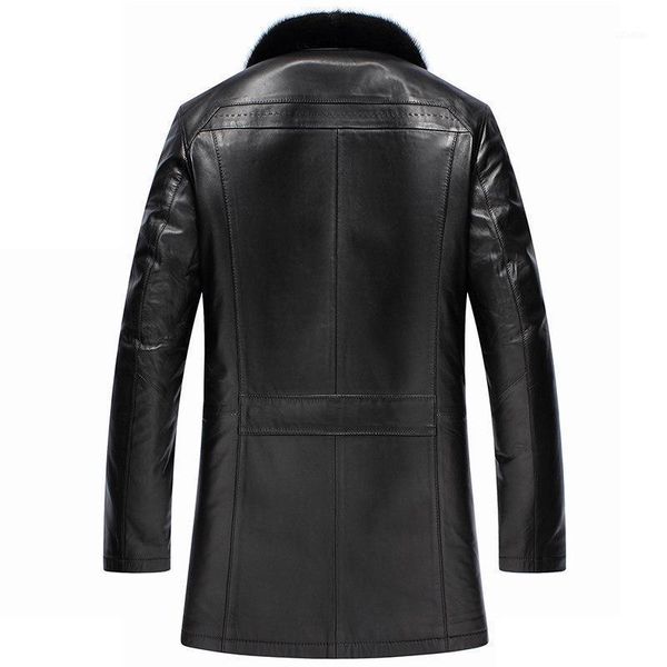 men's leather & faux genuine men winter jacket real sheepskin coats mens wool liner collar warm down coat f18s14080 yy324, Black
men's leather & faux genuine men winter jacket real sheepskin coats mens wool liner collar warm down coat f18s14080 yy324, Black