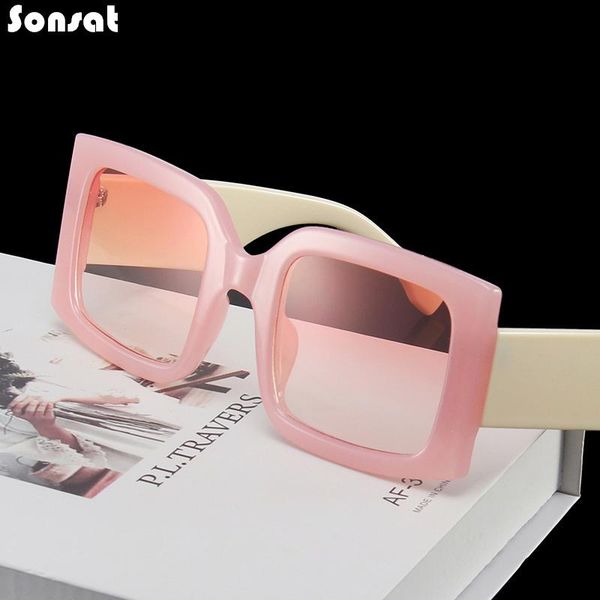sunglasses men and women same oversized large frame trend sun glasses personality dazzle color wide leg shades female male, White;black
sunglasses men and women same oversized large frame trend sun glasses personality dazzle color wide leg shades female male, White;black