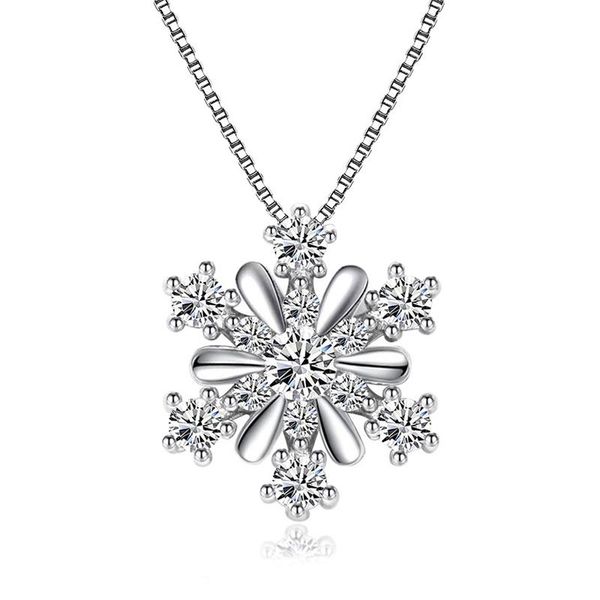 pendant necklaces exquisite zircon snowflake flower necklace elegant wedding party silver color clavicle chain christmas jewelry gift
pendant necklaces exquisite zircon snowflake flower necklace elegant wedding party silver color clavicle chain christmas jewelry gift