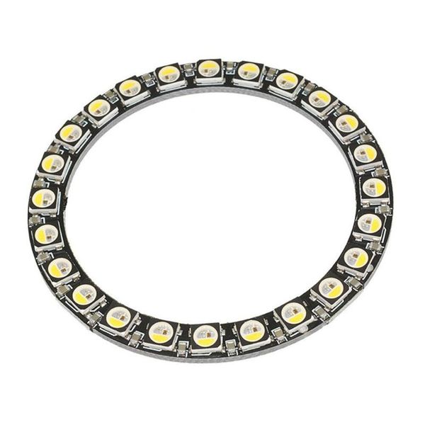 modules 16-bit sk6812 rgbw round full color ring leds with integrated drivers light development board lamp panel module 
modules 16-bit sk6812 rgbw round full color ring leds with integrated drivers light development board lamp panel module