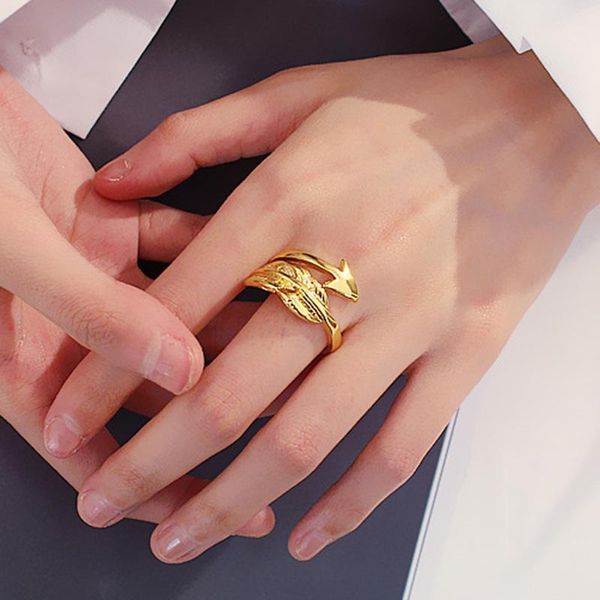 wedding rings vintage feather arrow ring men women titanium steel motorcycle rock peacock feathers opening jewelry gift, Slivery;golden
wedding rings vintage feather arrow ring men women titanium steel motorcycle rock peacock feathers opening jewelry gift, Slivery;golden