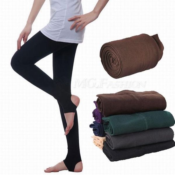 women's leggings women high waist warm stirrup stretchy fleece tight skinny pantswo, Black
women's leggings women high waist warm stirrup stretchy fleece tight skinny pantswo, Black