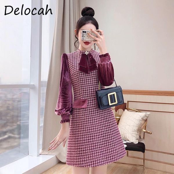 casual dresses delocah women autumn fashion designer party short dress crystal lantern sleeve fake pocket elegant ladies a-line 2021, Black;gray
casual dresses delocah women autumn fashion designer party short dress crystal lantern sleeve fake pocket elegant ladies a-line 2021, Black;gray