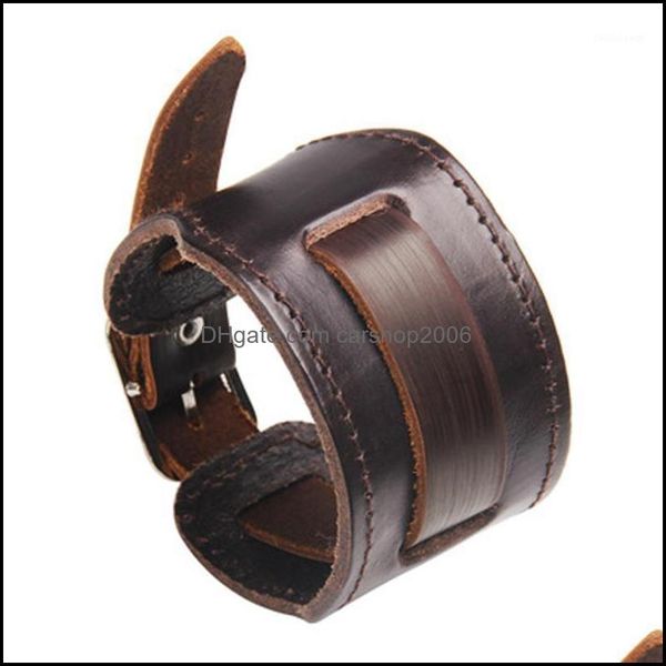 bangle bracelets jewelrybangle mens fashion punk style sports leisure bracelet simple and versatile cowe wide leather aessories wholesale1 d, Black
bangle bracelets jewelrybangle mens fashion punk style sports leisure bracelet simple and versatile cowe wide leather aessories wholesale1 d, Black