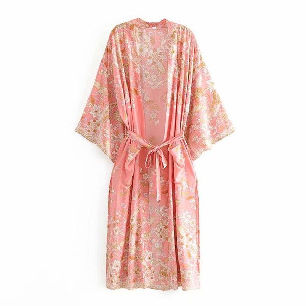 women's blouses & shirts women casual short-sleeved jacket positioning print scarf collar tie mid-length kimono sun protection shirt, White
women's blouses & shirts women casual short-sleeved jacket positioning print scarf collar tie mid-length kimono sun protection shirt, White