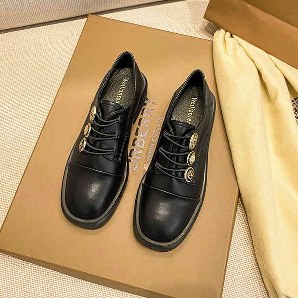 shoes metal dress buckle fashion women's lace up casual autumn for designer oxfords loafers genuine leather ladies dbpe, Black
shoes metal dress buckle fashion women's lace up casual autumn for designer oxfords loafers genuine leather ladies dbpe, Black