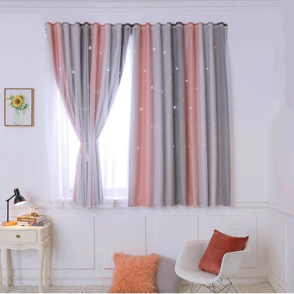 curtain & drapes blackout curtains for bedroom girls window treatments kids room darkening cute star cutout pink gray gradient
curtain & drapes blackout curtains for bedroom girls window treatments kids room darkening cute star cutout pink gray gradient