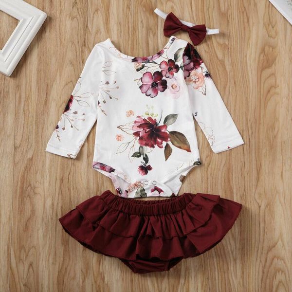 baby & children's 0-12m toddler girl kid floral romper jumpsuit ruffle skirt outfit clothes 3pcs clothing sets, White
baby & children's 0-12m toddler girl kid floral romper jumpsuit ruffle skirt outfit clothes 3pcs clothing sets, White
