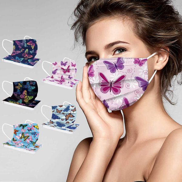 fashion printed butterfly masks mascarilla facial dechable 3-ply protective disposable masks breathable mask halloween cosplay
fashion printed butterfly masks mascarilla facial dechable 3-ply protective disposable masks breathable mask halloween cosplay