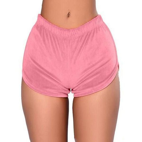 women's shorts summer elastic soft comfortable high waist casual solid sport running cycling sweatpants female bottoms, White;black
women's shorts summer elastic soft comfortable high waist casual solid sport running cycling sweatpants female bottoms, White;black