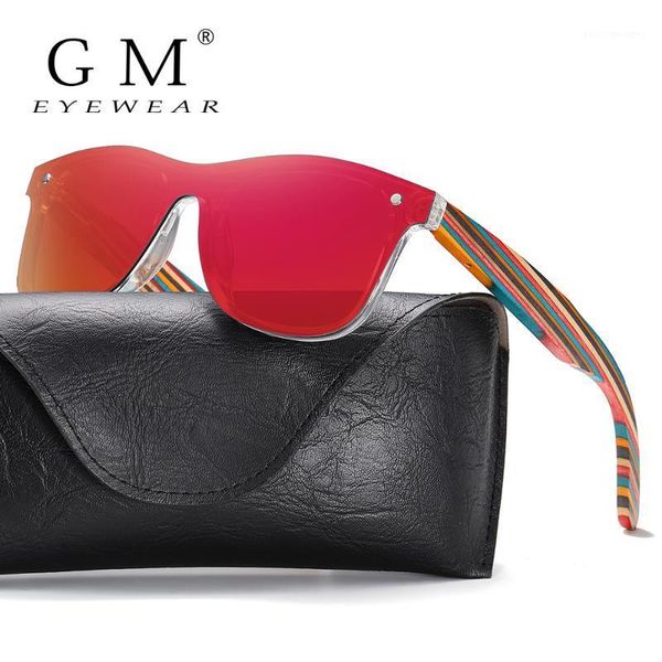 sunglasses gm color wooden women polarized fashion sun glasses original wood masculino s5029c, White;black
sunglasses gm color wooden women polarized fashion sun glasses original wood masculino s5029c, White;black