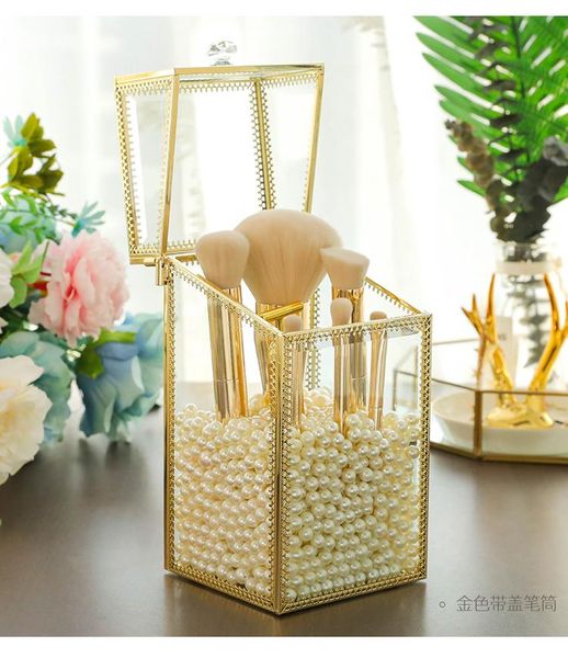 phnom penh glass makeup brush storage box artifact beauty set bucket dustproof pearl eyebrow pencil holder with cover boxes & bins
phnom penh glass makeup brush storage box artifact beauty set bucket dustproof pearl eyebrow pencil holder with cover boxes & bins