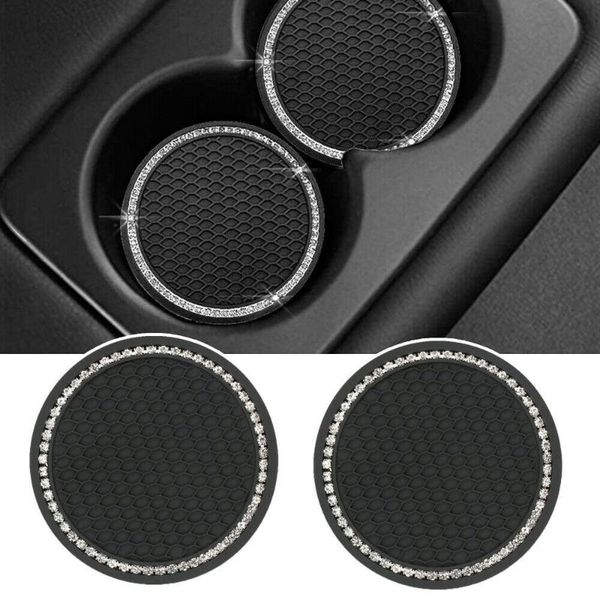 car organizer 2pcs universal anti-slip bling rhinestone cup holder insert interior accessories
car organizer 2pcs universal anti-slip bling rhinestone cup holder insert interior accessories