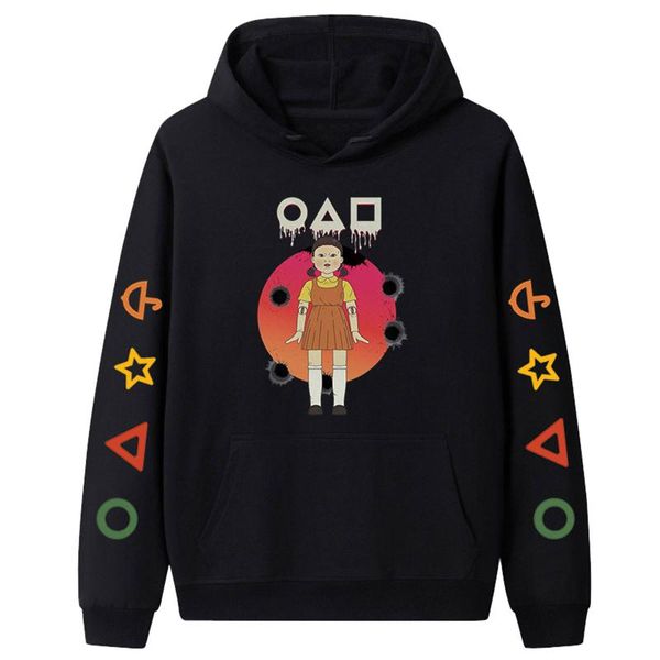 women's hoodies & sweatshirts korean squid game women kawaii cartoon harajuku winter warm 456 graphic streetwear funny anime, Black
women's hoodies & sweatshirts korean squid game women kawaii cartoon harajuku winter warm 456 graphic streetwear funny anime, Black