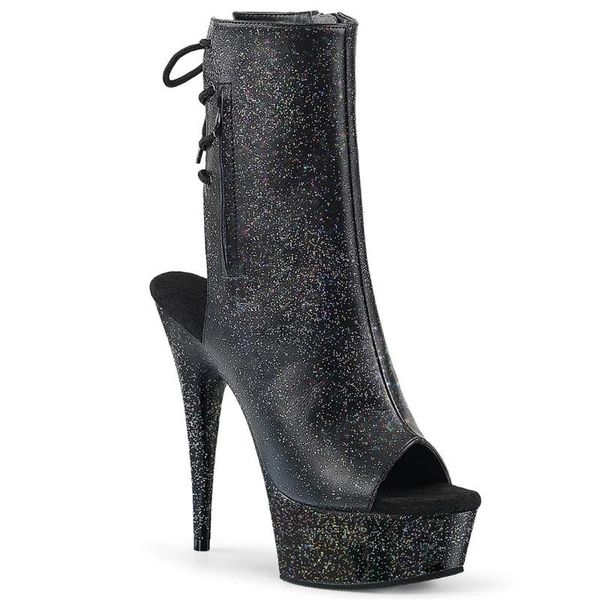 boots 15cm colorful waterproof platform thin heel high and low tube short night club stage pole dance, Black
boots 15cm colorful waterproof platform thin heel high and low tube short night club stage pole dance, Black
